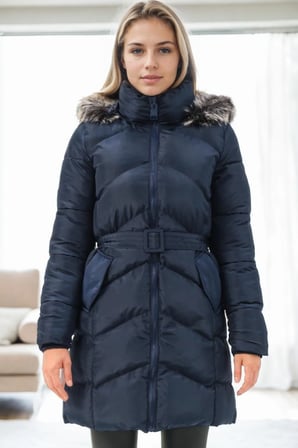 Z9768 DEWBERRY BAYAN KABAN-LACİVERT