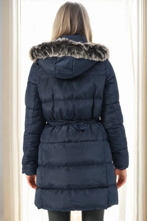 Z9768 DEWBERRY BAYAN KABAN-LACİVERT