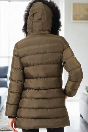 Dewberry Kadın Kaban Haki Z9763 | Günlük Dış Giyim ve Şehir Stili, Kazak ve Gömlek Üzerine Katmanlı Kullanım, Jean ve Kumaş Pantolon Kombinleri, Ofis, Hafta Sonu ve Akşam Buluşmaları, Seyahat ve Mevsim Geçişi Gardırobu, Günlük Stil, Şehir Giyimi