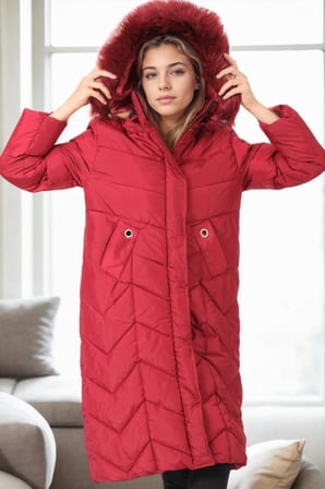Z9751 DEWBERRY BAYAN KABAN-BORDO