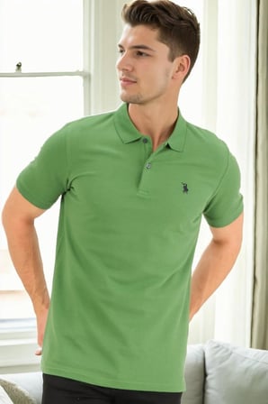 T9561 DEWBERRY ERKEK TSHIRT-AÇIK HAKİ