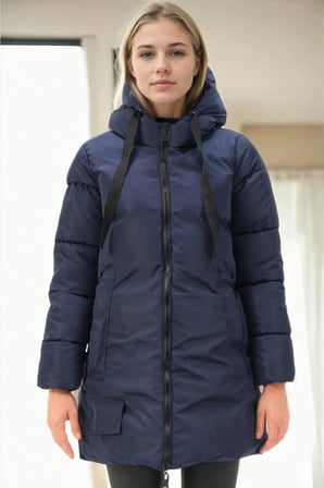 Z9773 DEWBERRY BAYAN KABAN-LACİVERT