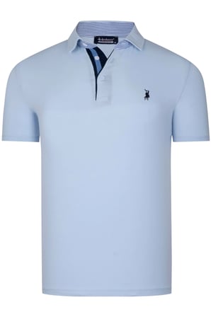 T9582 DEWBERRY ERKEK T-SHIRT-BEBE MAVİ