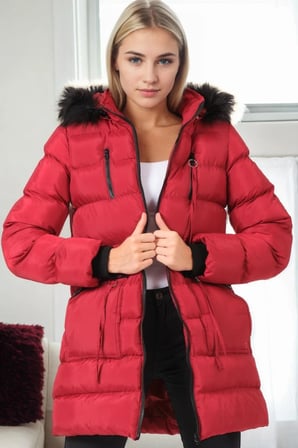 Z9763 DEWBERRY BAYAN KABAN-BORDO
