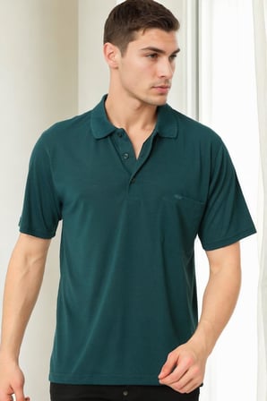 T0091 DEWBERRY ERKEK T-SHIRT-YEŞİL
