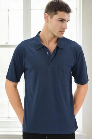 T0091 DEWBERRY ERKEK T-SHIRT-AÇIK LACİVERT