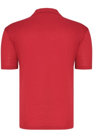 T0093 DEWBERRY ERKEK T-SHIRT-KIRMIZI
