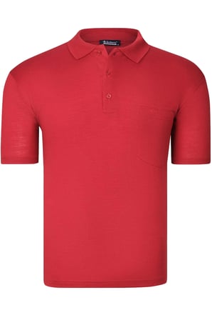 T0093 DEWBERRY ERKEK T-SHIRT-KIRMIZI