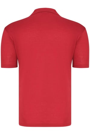 T0093 DEWBERRY ERKEK T-SHIRT-KIRMIZI