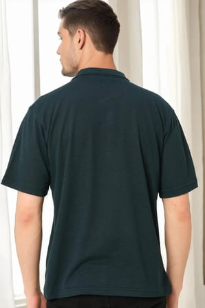 T0094 DEWBERRY ERKEK T-SHIRT-YEŞİL