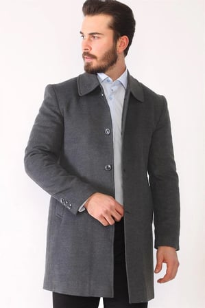 PLT9364 DEWBERRY ERKEK PALTO-FÜME