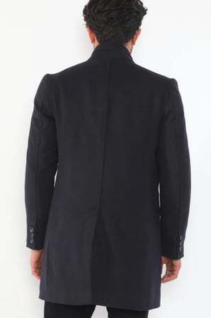 PLT9370 DEWBERRY ERKEK PALTO-LACİVERT