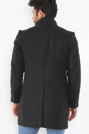 PLT9370 DEWBERRY ERKEK PALTO-ANTRASİT