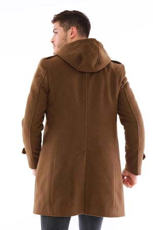 PLT9401 DEWBERRY ERKEK PALTO-CAMEL