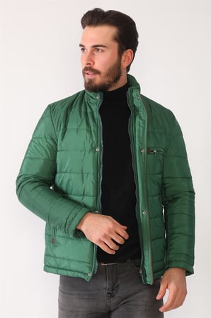 Dewberry Erkek Mont Yeşil M8625 | Günlük Dış Giyim ve Şehir Stili, Kazak ve Gömlek Üzerine Katmanlı Kullanım, Jean ve Kumaş Pantolon Kombinleri, Ofis, Hafta Sonu ve Akşam Buluşmaları, Seyahat ve Mevsim Geçişi Gardırobu, Günlük Stil, Şehir Giyimi