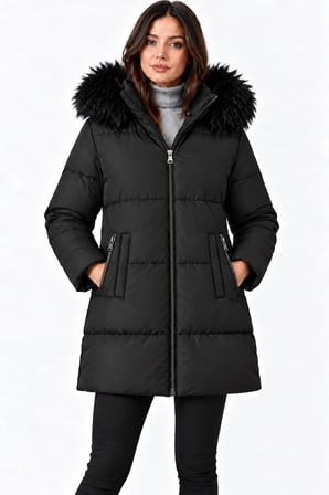 Z9668 DEWBERRY BAYAN KABAN-SİYAH-1