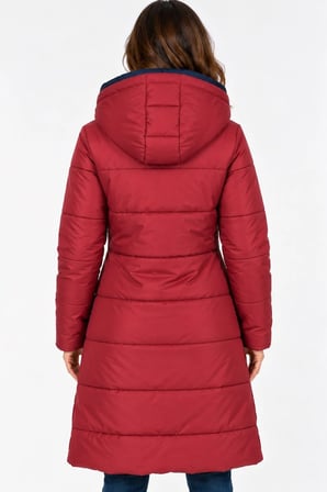 Z9738 DEWBERRY BAYAN KABAN-BORDO OPTİK