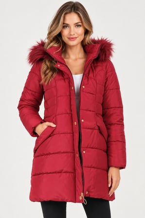 Z9745 DEWBERRY BAYAN KABAN-BORDO-1
