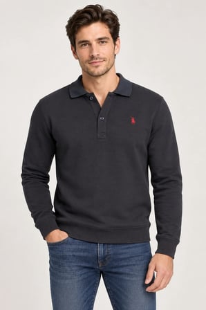 V9007 DEWBERRY ERKEK SWEATSHIRT-LACİVERT-1