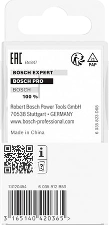 aksesuarı 2608628473 oyuklu freze Ç 12 mm, R1 12 mm, D 24 mm, L 12,7 mm, G 57 mm