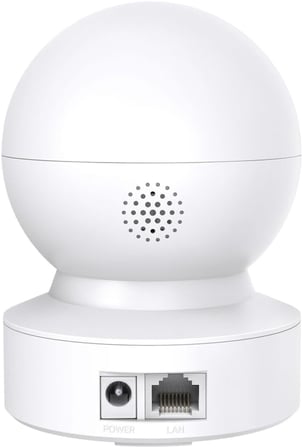 C202, 1080P Full HD, Hareket Tespit ve Takibi, 360°, 9m Gece Görüşü, Çift Yönlü Ses, Alarm, Bulut/Yerel Depolama, Bebek Ağlaması Tespiti, İç Mekan Ethernet/Wi-Fi Güvenlik Kamerası