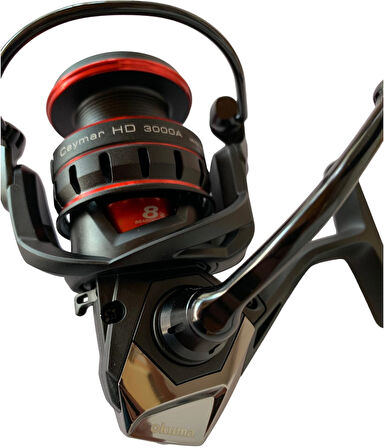 Okuma Ceymar HD CHD-3000A Matt Black 7+1BB Spin Olta Makinesi
