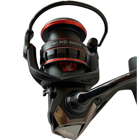 Okuma Ceymar HD CHD-2500A Matt Black 7+1BB Spin Olta Makinesi