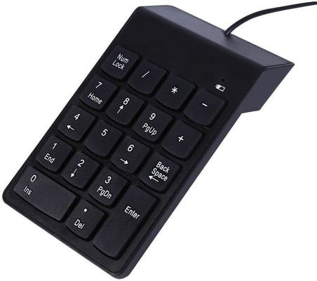 PX-1864 Usb 2.0 Siyah Numerik Klavye Keypad Kablolu