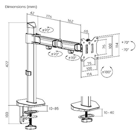 Flexyarm 116-G Monitör Kolu