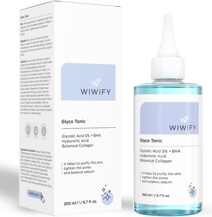 Arındırıcı Cilt Yenileyici Komedon Siyah Nokta Sivilce Karşıtı Tonik (glycolic Acid 5% Aha Bha) TONİK