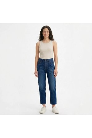 501® Crop Kadın Jean Pantolon - Apply Now-0021 Lacivert / 27/28