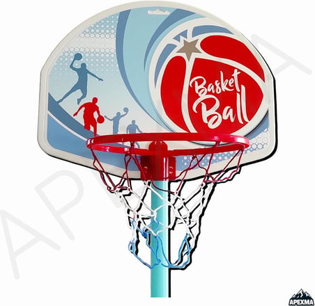 Portatif Kale-Pota Oyun Seti - Futbol Kalesi Basket Potası 2'li Oyun Seti