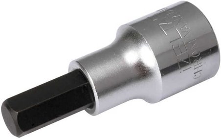 Izeltaş 1107061240 T 40 1/4" Tor X Uçlu Lokma Anahtar, Krom, T40