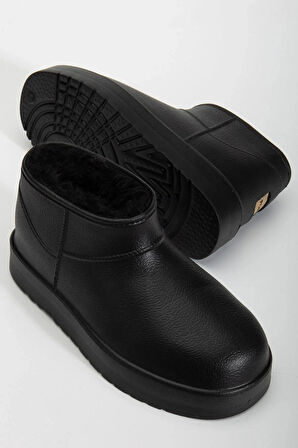 Mira Su Geçirmez İçi Suni Kürklü Soğuk Hava Dayanıklı Kalın Taban Kadın Bot