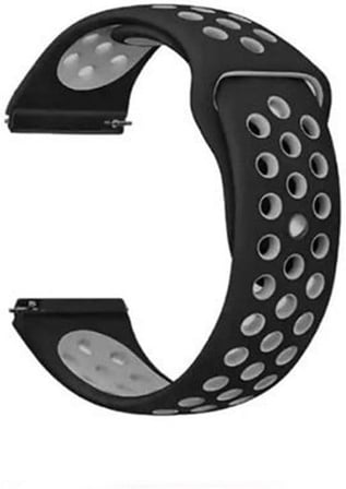 Honor Watch GS 3 ile uyumlu Kordon Kayış Delikli Silikon 22/nkn
