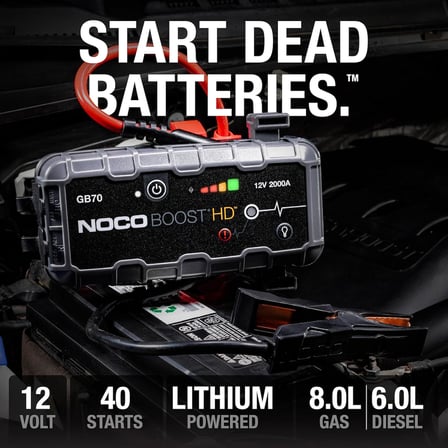 Genius GB70 Ultrasafe Lityum Akü Takviye + Powerbank + Led Lamba