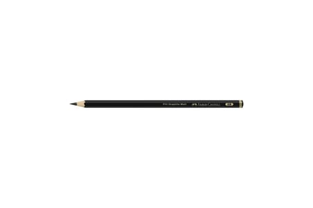 Faber-Castell Pitt Matt Dereceli Kurşun Kalem, 2B, Ultra Mat, Parlama Yapmaz, Siyah Beyaz Çizimler İçin, Teknik Çizim ve Eskiz İçin Dayanıklı Uç