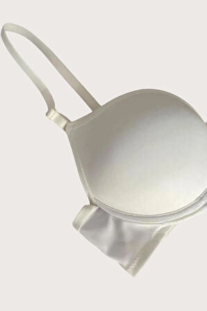 Mikro Kumaş İçi Boş Balenli Günlük Tek Desteksiz Sütyen