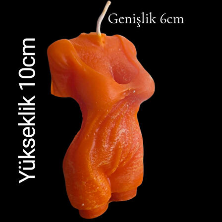 dekoratif aşkkraliçesi figürü mum