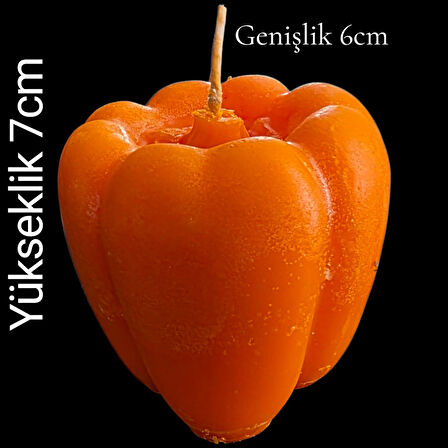 dekoratif kabak figürü kokulu mum