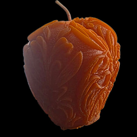 dekortif kalp kokulu mum figürü