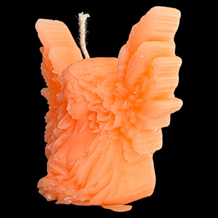 dekorati kanatlı melek figürü kokulu mum