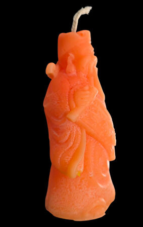 dekoratif zenginlik tanrısı kokulu mum