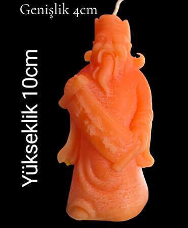 dekoratif zenginlik tanrısı kokulu mum