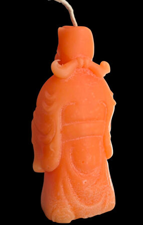 dekoratif zenginlik tanrısı kokulu mum