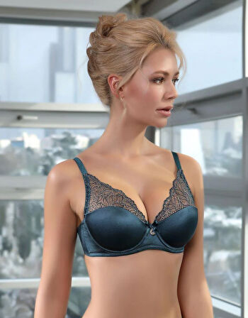 DantelDetaylı Desteksiz Sütyen