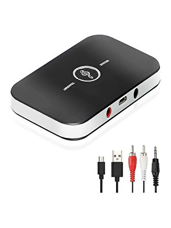 TV Hoparlör Kulaklık Telefon Aux Bluetooth Müzik Alıcı Verici