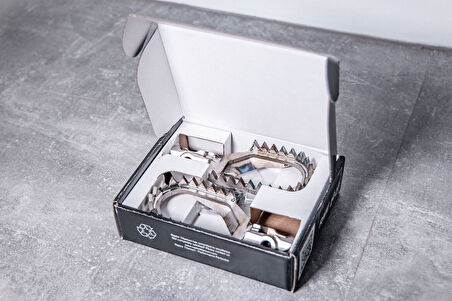 Raptor Titanium Footpegs Ayaklık 5 mm Offset (Ktm Husqvarna Gasgas 24-25 TBI uyumlu)