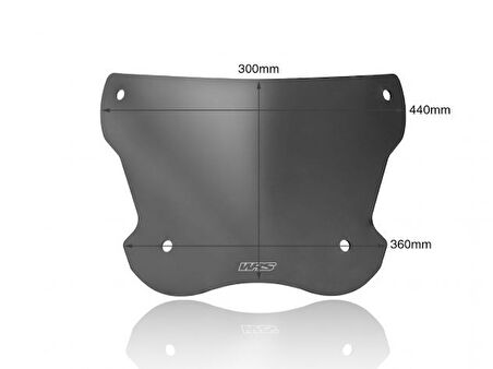 Wrs Ön Cam Sport Füme Honda SH 125 2020-2025