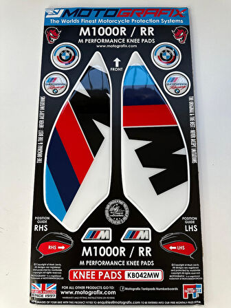 Motografix M Performance Tank Pads (BMW M 1000 R/RR)